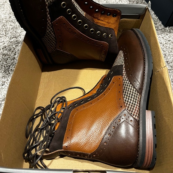 Stacy Adams OSWYN WINGTIP LACE
BROWN MULTI COLOR (New) - Picture 2 of 9